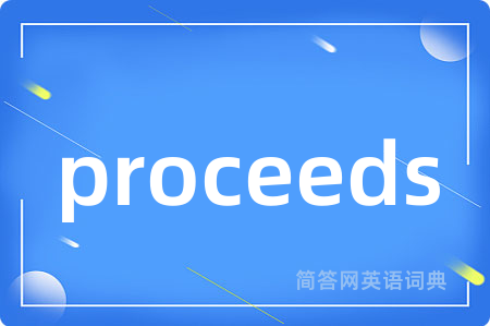 proceeds