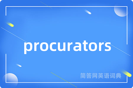 procurators