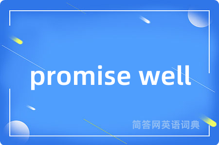 promise well