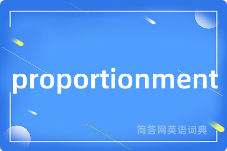 proportionment