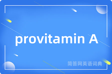 provitamin A