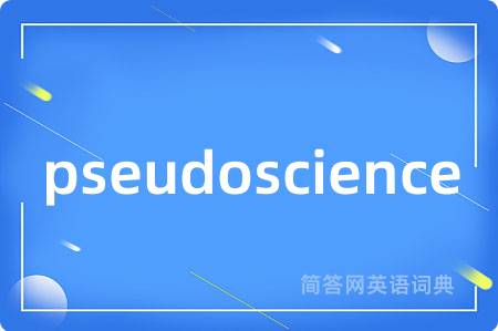 pseudoscience