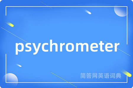 psychrometer