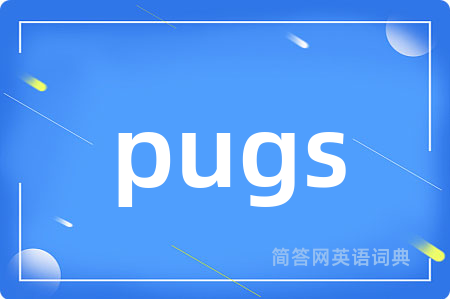 pugs是什么意思,pugs的中文翻译 pugs