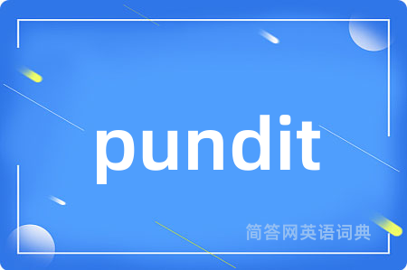pundit