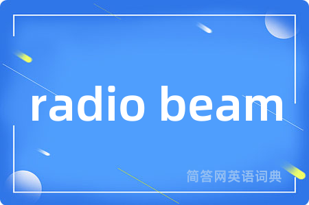 radio beam