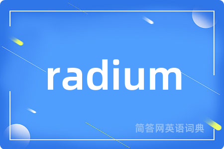 radium