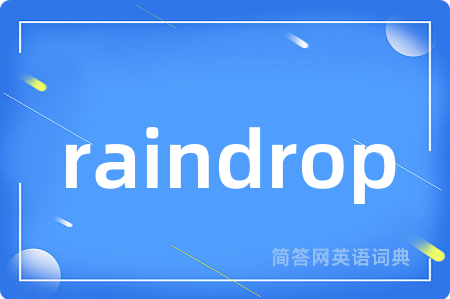 raindrop