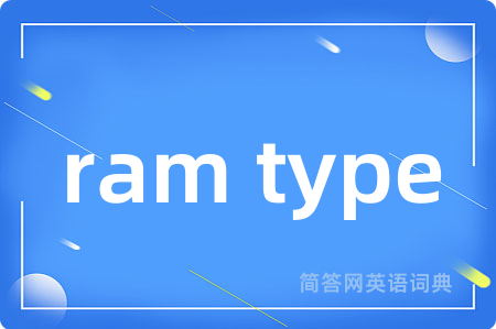 ram type