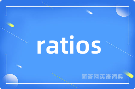 ratios
