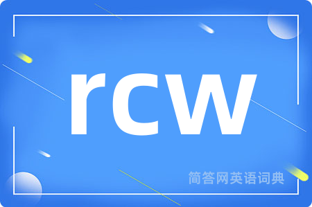 rcw