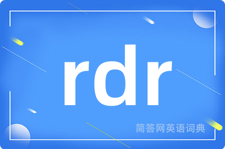 rdr
