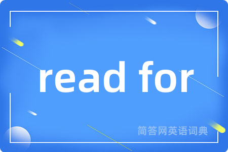 read for