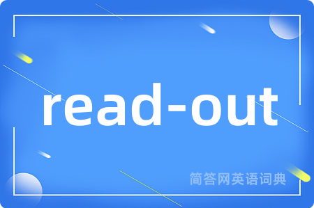 read-out