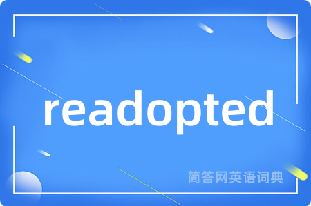 readopted