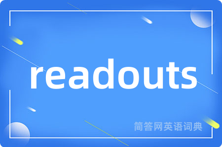 readouts