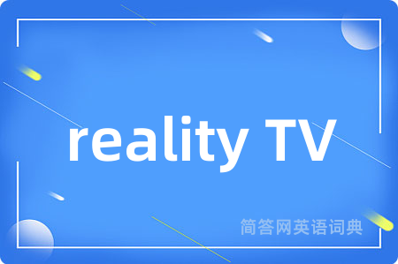 reality TV