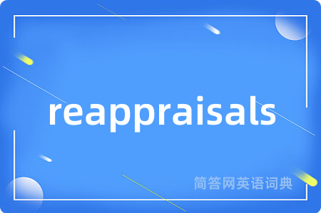 reappraisals