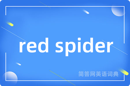 red spider