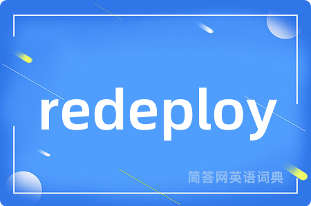 redeploy