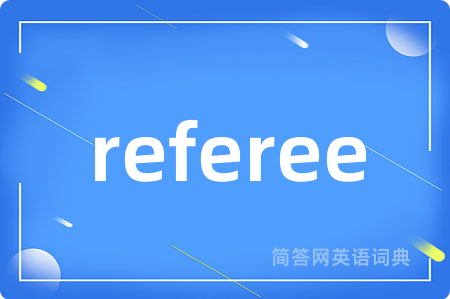 referee