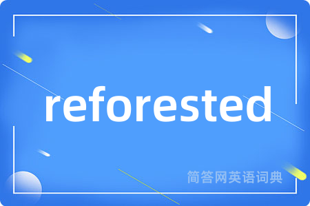 reforested
