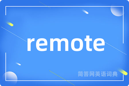 remote