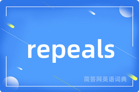 repeals