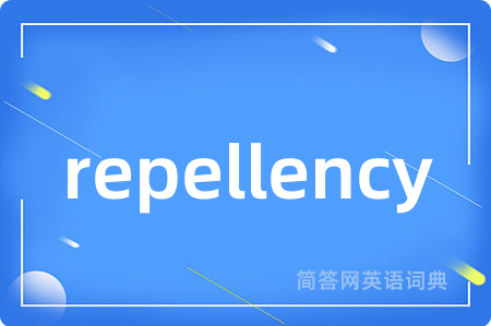 repellency
