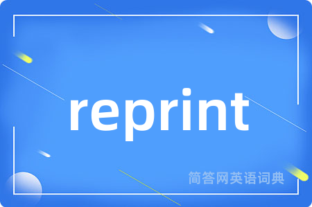 reprint