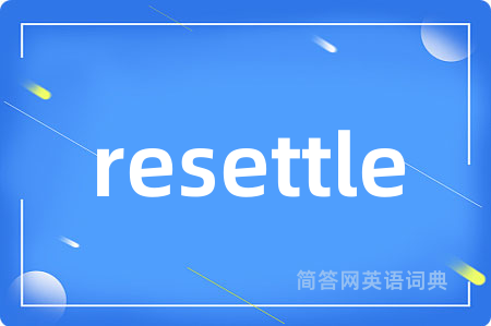 resettle
