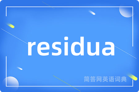 residua