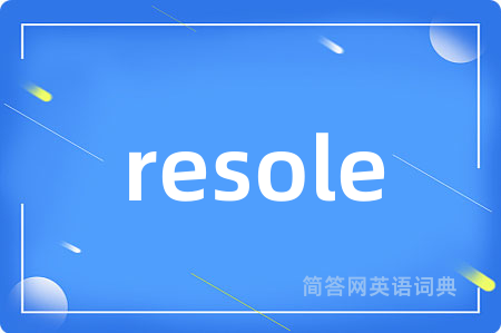 resole