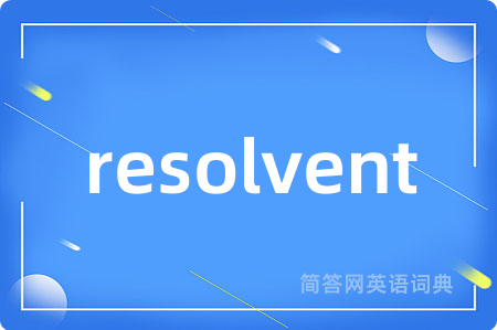 resolvent