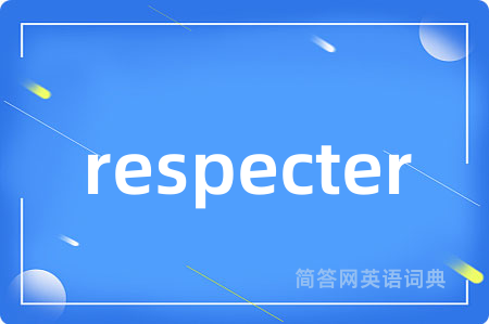 respecter