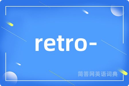 retro-