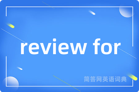 review for
