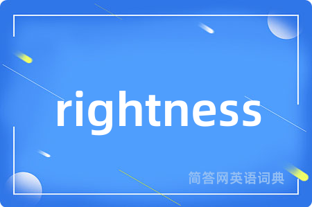 rightness