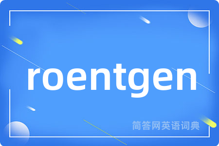 roentgen