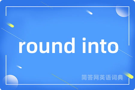 round into