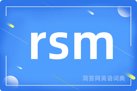 rsm