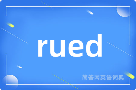 rued
