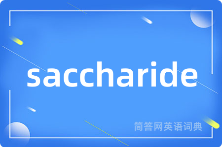 saccharide