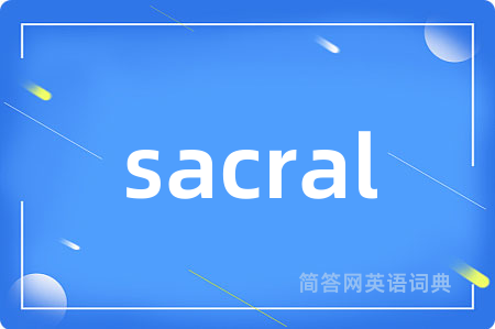 sacral