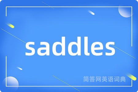 saddles