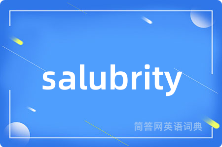 salubrity