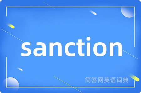 sanction