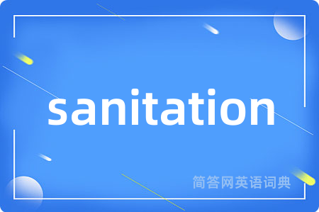 sanitation