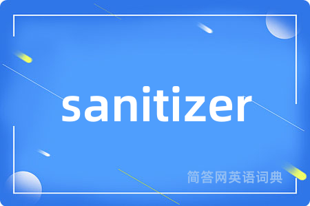 sanitizer