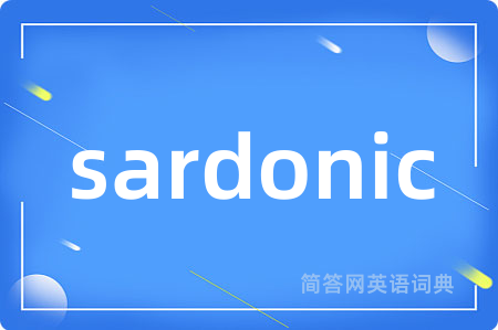 sardonic